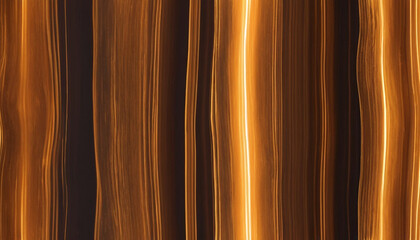 Abstract vertical streaks of glowing golden light on a dark background