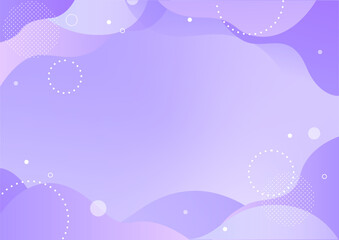 幾何学 ウェーブ グラフィック フレーム 背景素材 紫