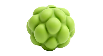 green apple isolated on white