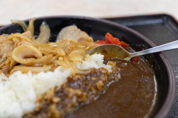 美味しそうなカレーライス