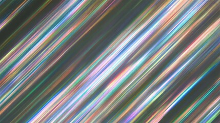 Seamless Cyber Holographic Diagonal Lines Texture Speed Light Abstract