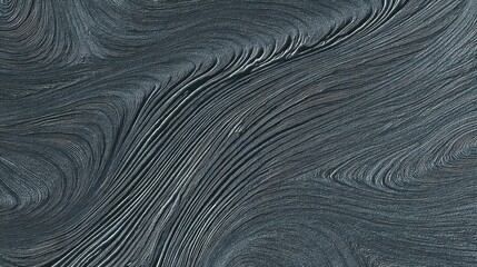 Dark gray seamless Damascus steel pattern texture background