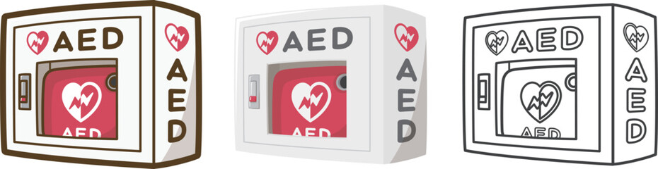 AED（自動体外式除細動器）ボックス