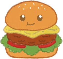 Cute Hamburger