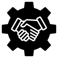 Obraz premium Collaboration Icon
