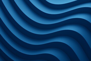 3D abstract blue layered wave background with modern gradient design