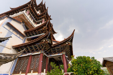 Tianjing Temple at Luoquan in Dali, China