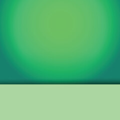 Green Gradient Background for Product Display