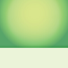 Yellow Green Gradient Background for Product Display