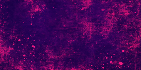 Abstract pink and purple grunge background with light star texture and copy space for Christmas decoration