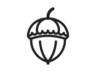 Acorn growing under tree with sunlight