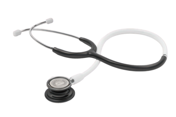 Black And White Stethoscope Medical Tool