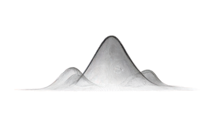 Abstract Symmetrical Light Gray Grayscale Image