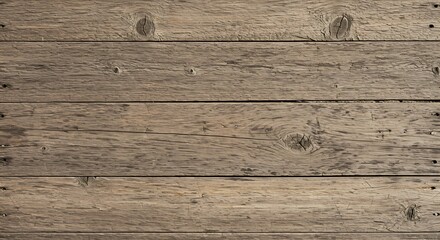 Obraz premium Old rustic wooden planks background with natural grain, detailed textured surface, generative ai