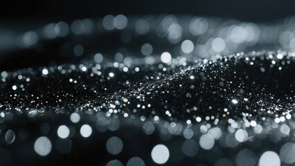 water drops on a glass