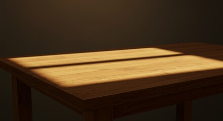 Table shadows sunlight