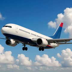 Obraz premium airplane in the sky