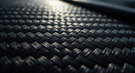 close up of a black tire