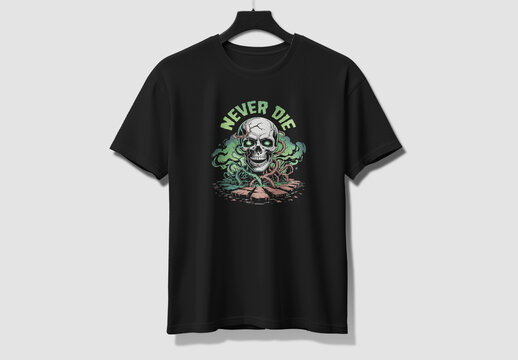 Vintage Graphic T Shirt Design Template