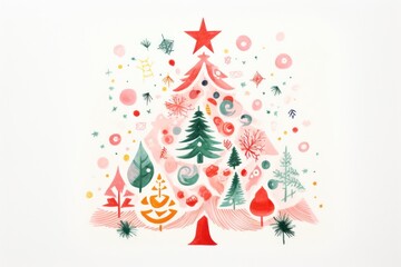 Christmas art celebration creativity.