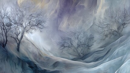Abstract white winter background with beautiful and different color combinations 