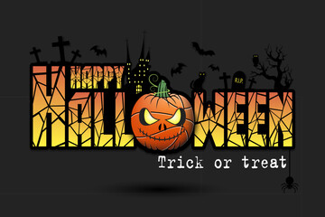 Happy Halloween. Trick or treat