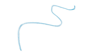 Hand drawn light blue pencil lines, circles, stripes and squiggly lines on a transparent background.