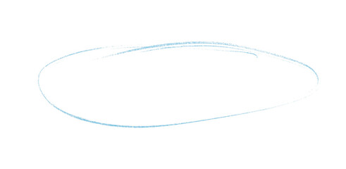 Hand drawn light blue pencil lines, circles, stripes and squiggly lines on a transparent background.