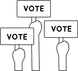 people voting element