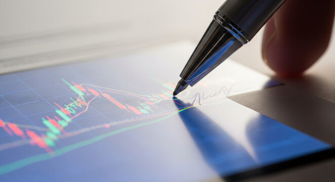 stock market graphs and charts