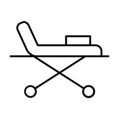 stretcher line icon