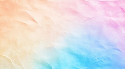 Obraz premium Colorful pastel gradient abstract textured background with soft hues and subtle creases