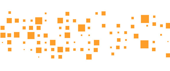 Vector gold geometric squares technology pattern design