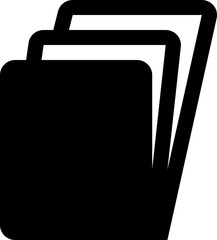 Stacked Files Icon Design