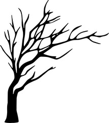 tree silhouette vector