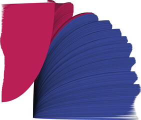 Dynamic Fluid Shapes and Colorful Flowing Curves, Abstract Graphic Design Elements

