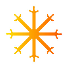 low temperature gradient icon