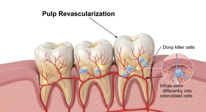 Pulp Revascularization Biological Response Regenerative Dental Treatment