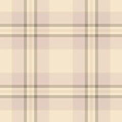 Hat vector check tartan, romance plaid fabric seamless. Up textile texture pattern background in light and pastel colors.