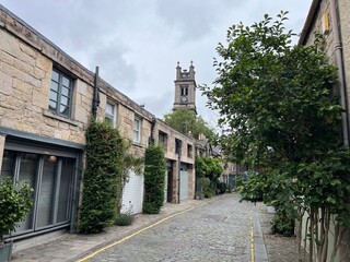 Balade dans Circus Lane, la jolie rue d'&Eacute;dimbourg