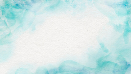 abstract watercolor background with clouds