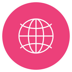 Worldwide Network icon vector image. Can be used for Web Hosting.