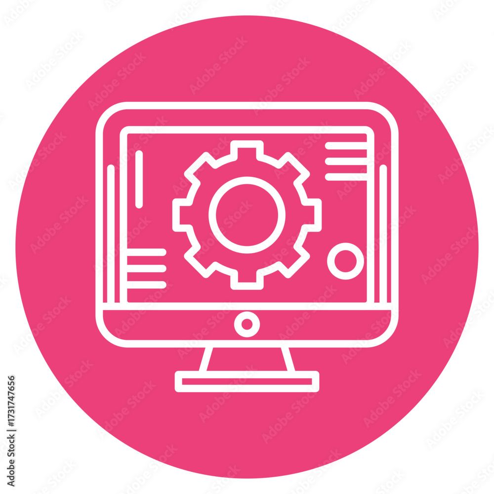 Wall mural code framework icon vector image. can be used for computer programming.