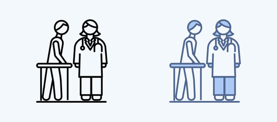 Physical Therapy Multiple Style Icon Collection