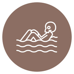 Suicide icon vector image. Can be used for Prison.