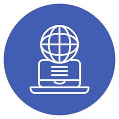 Network Scalability icon vector image. Can be used for Networking.