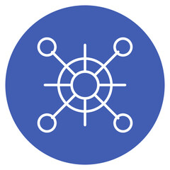 Network Connectivity icon vector image. Can be used for Networking.