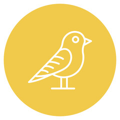 Bird icon vector image. Can be used for Earth Day.
