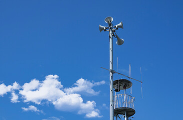 防災放送スピーカー