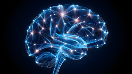 Conceptual Illustration of artificial intelligence